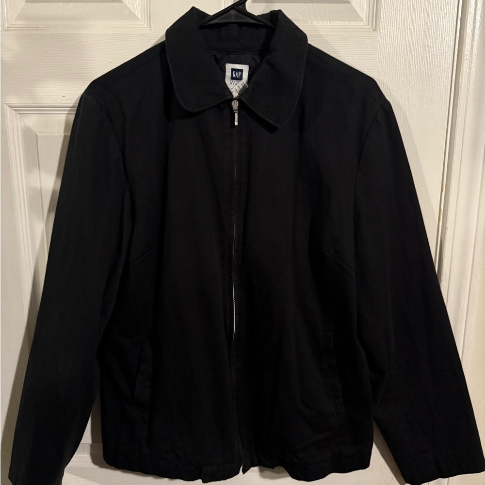 GAP Black Zip-Up Jacket